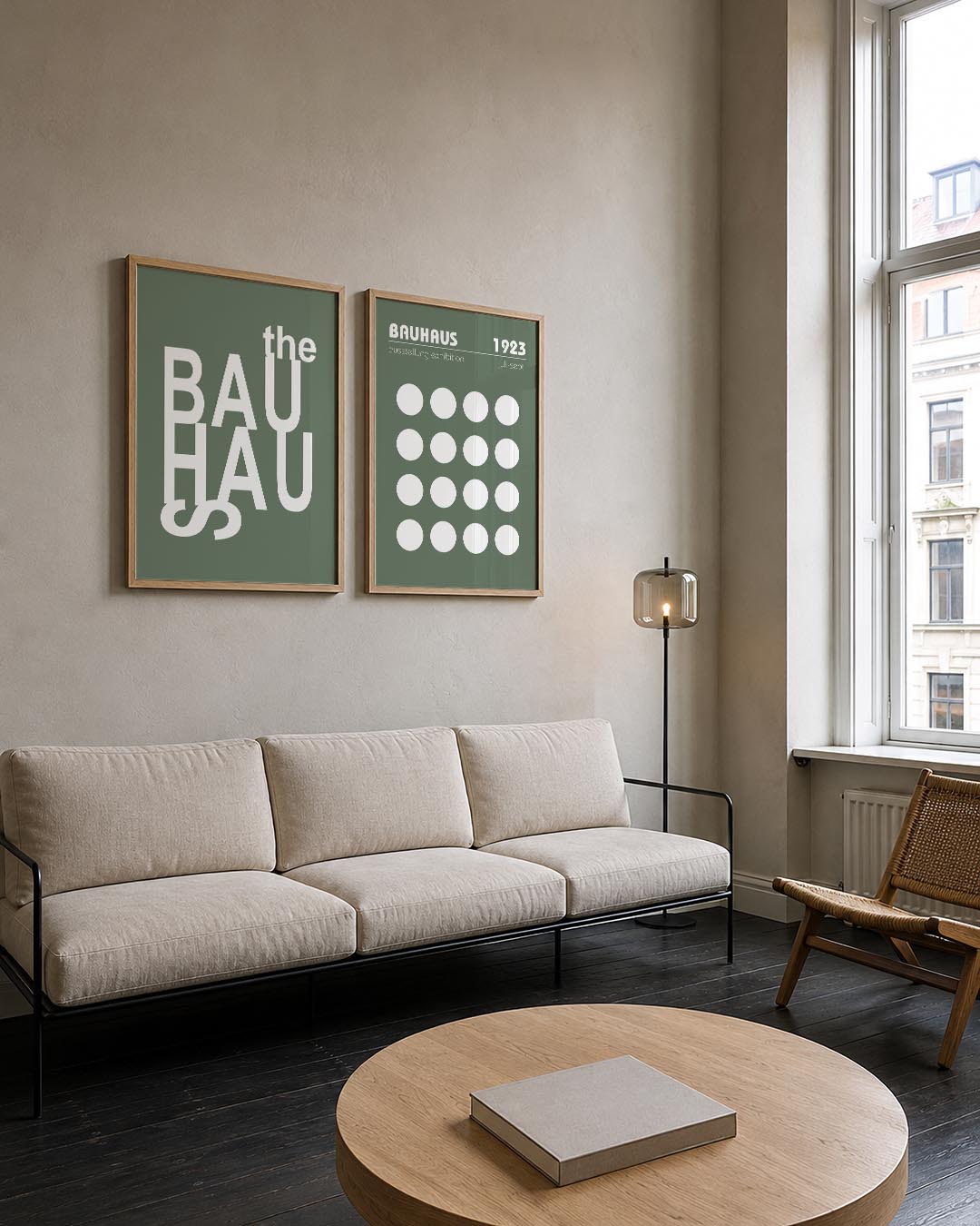 Typografisch spel Posterset
