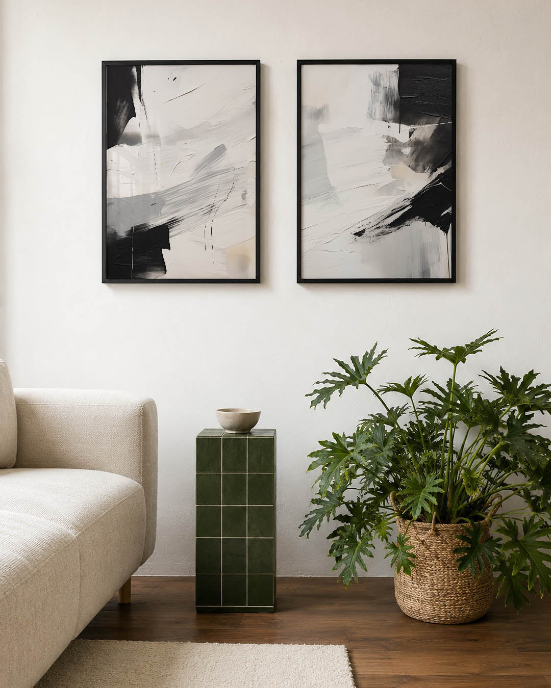 Dynamische kleurvlakken Posterset