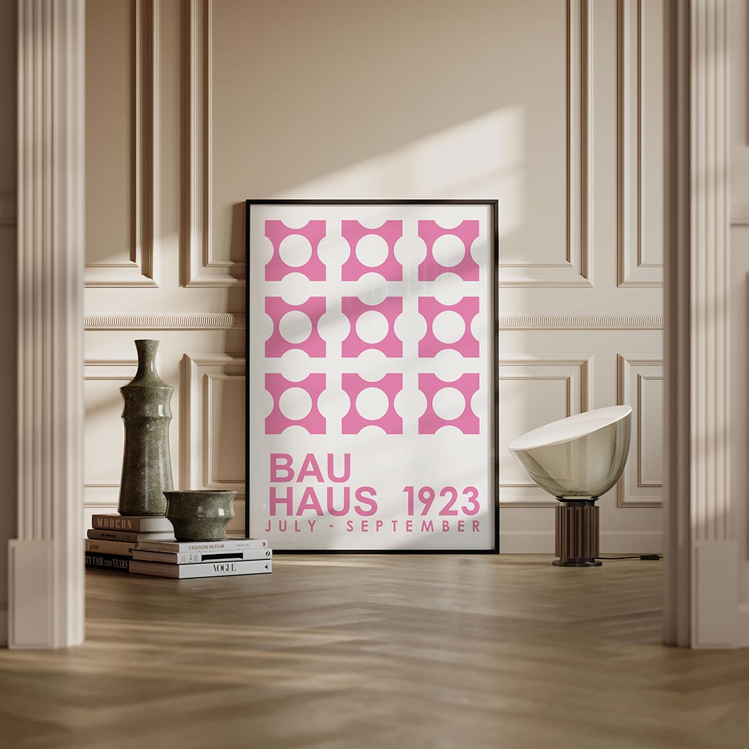 Vormritme en kleur Poster