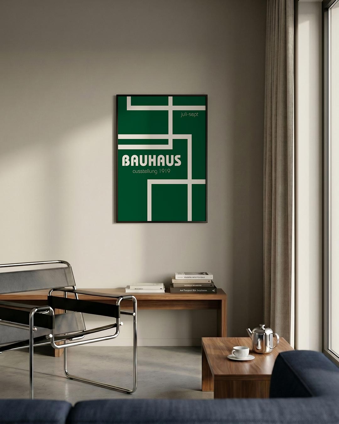 Lijnen en vlakken Poster