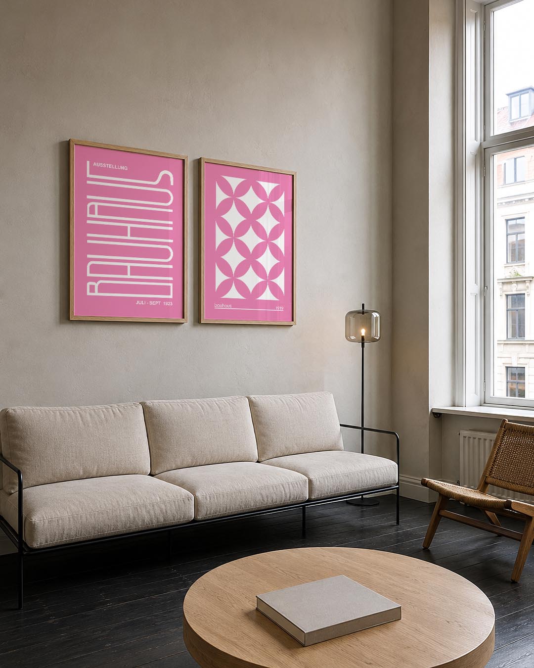 Lijnen en kleurvlakken Posterset