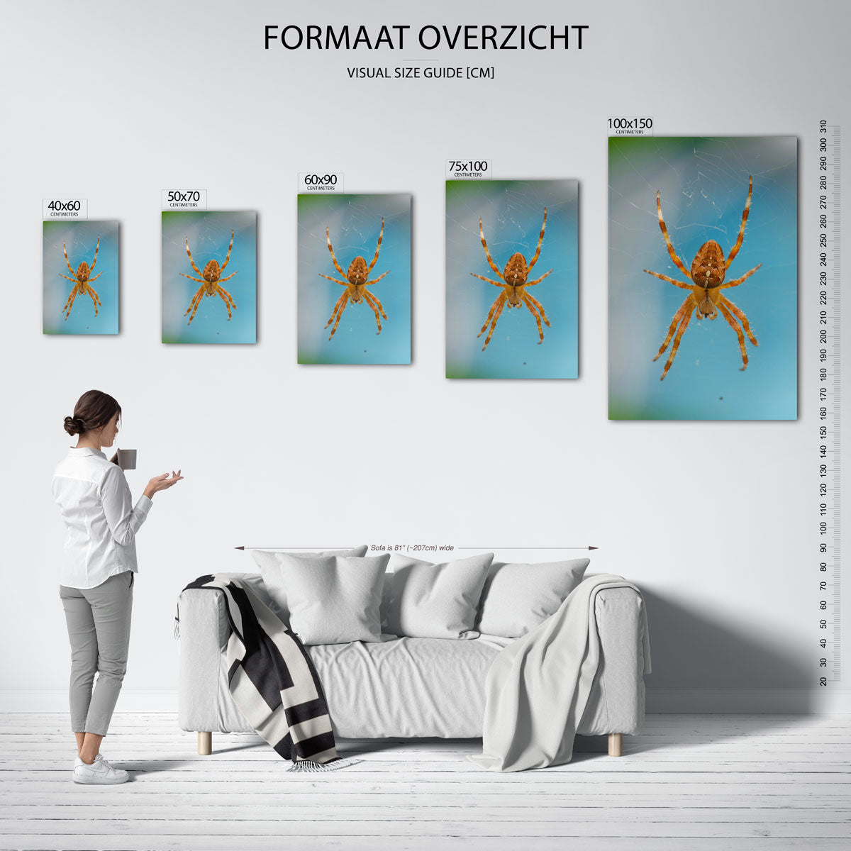 Natuurlijke symmetrie Kunstwerk