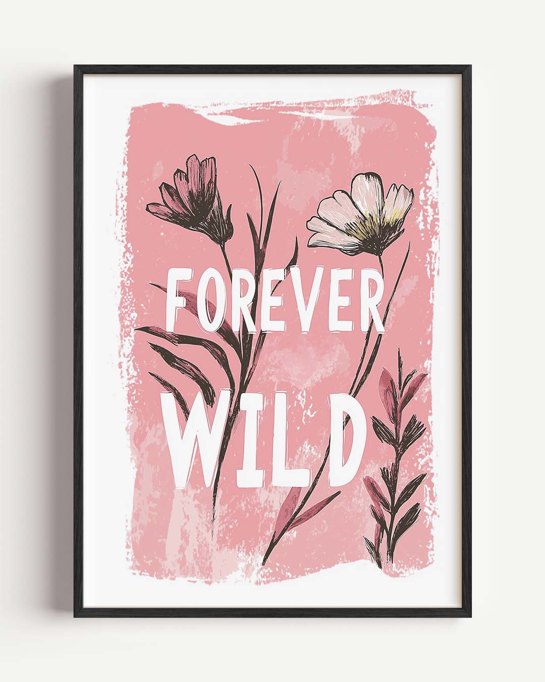 Forever Wild Bloemenposter-WallArtistic