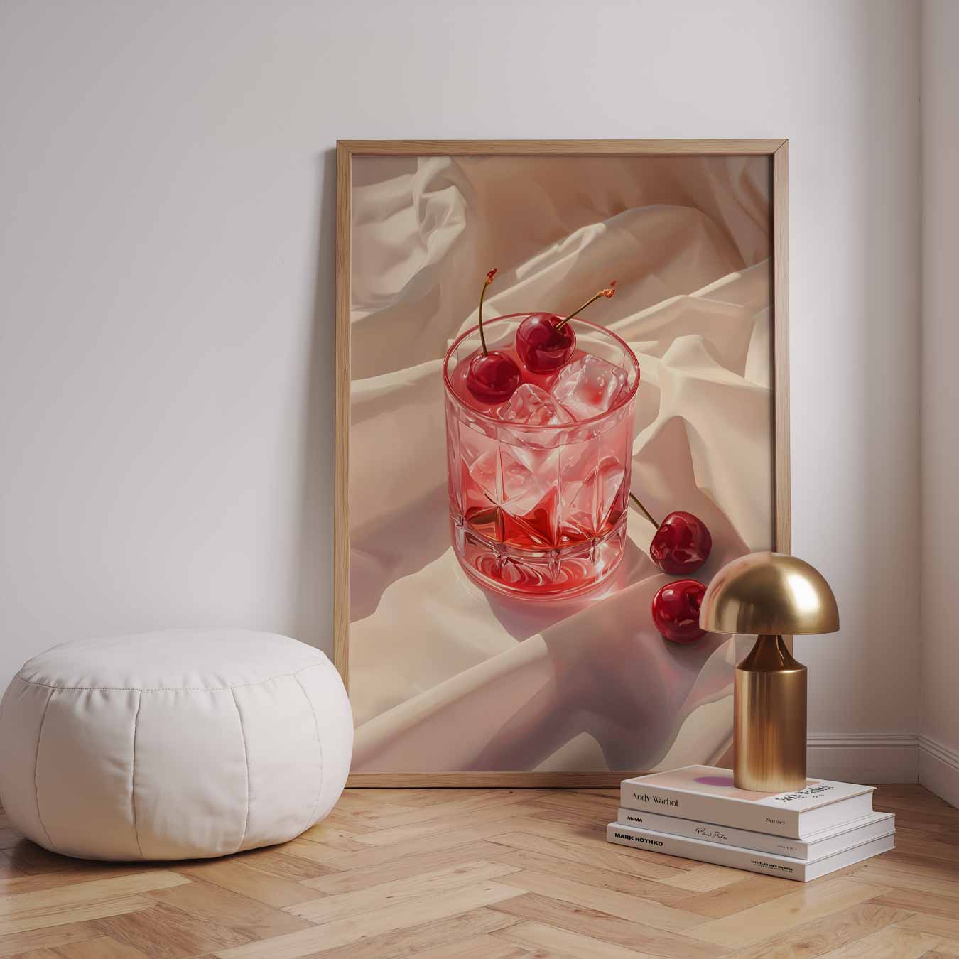 Kersen Cocktail Poster-WallArtistic