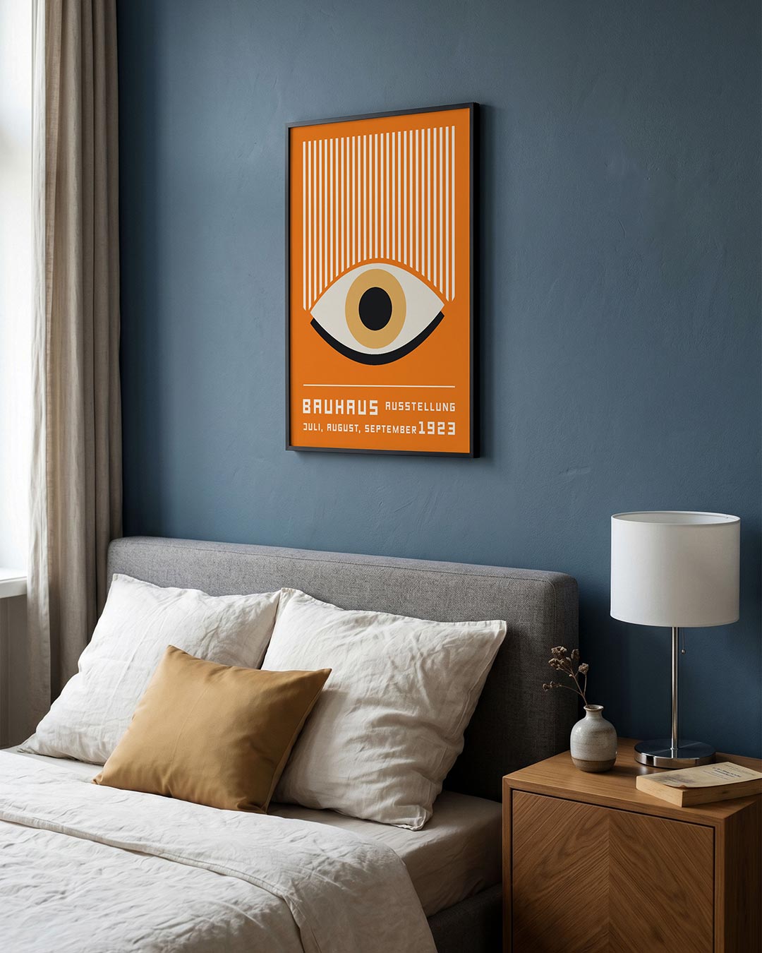Oog en lijnen Poster