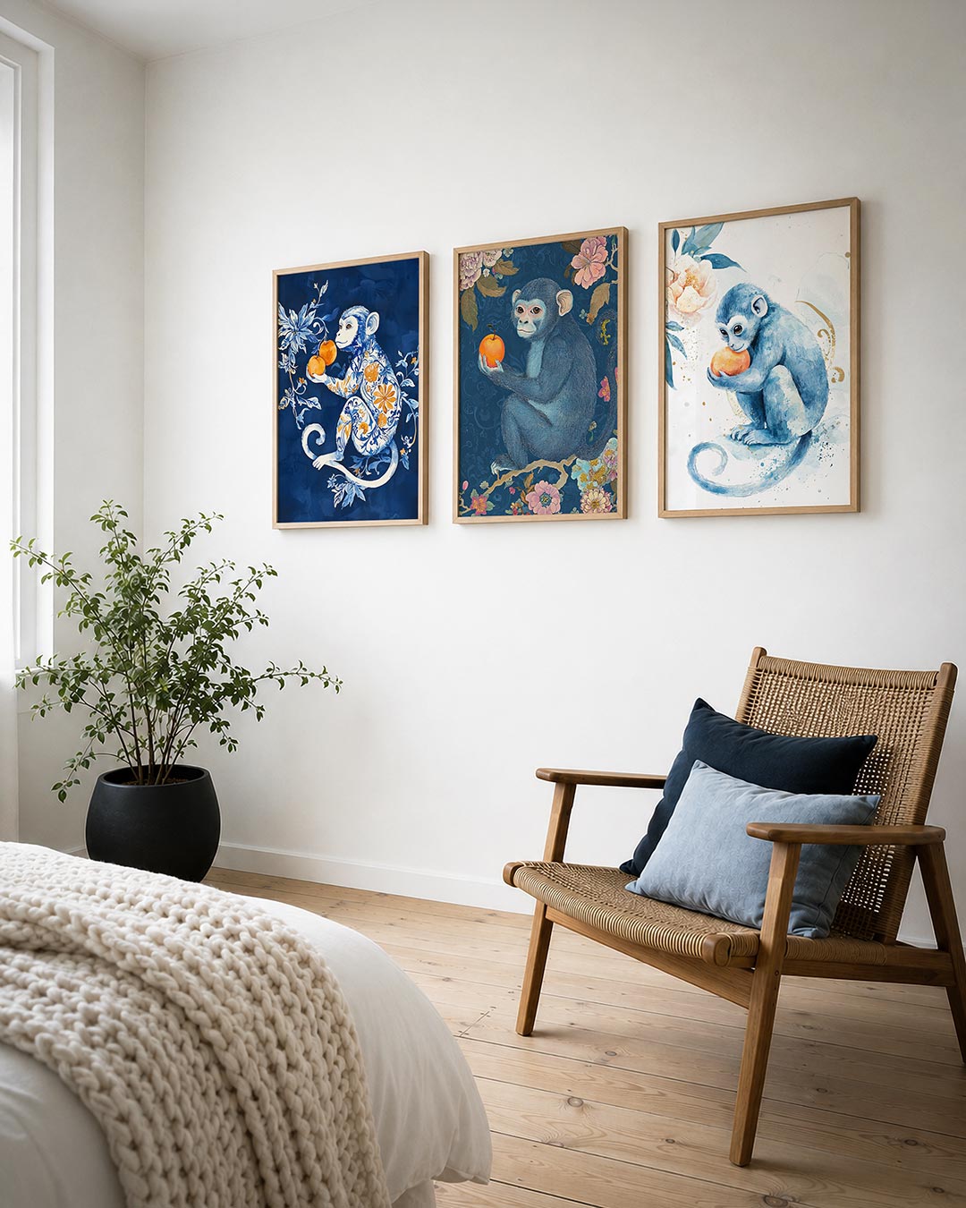 Vorm en kleurenspel Posterset
