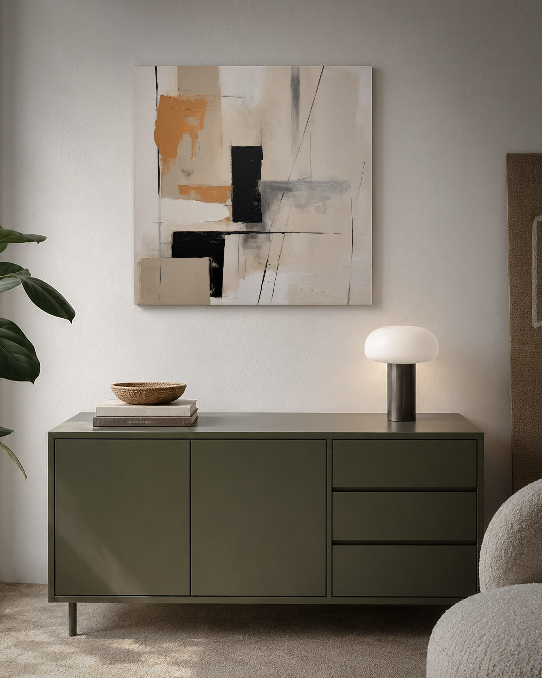 Geometrische vormen Kunstwerk