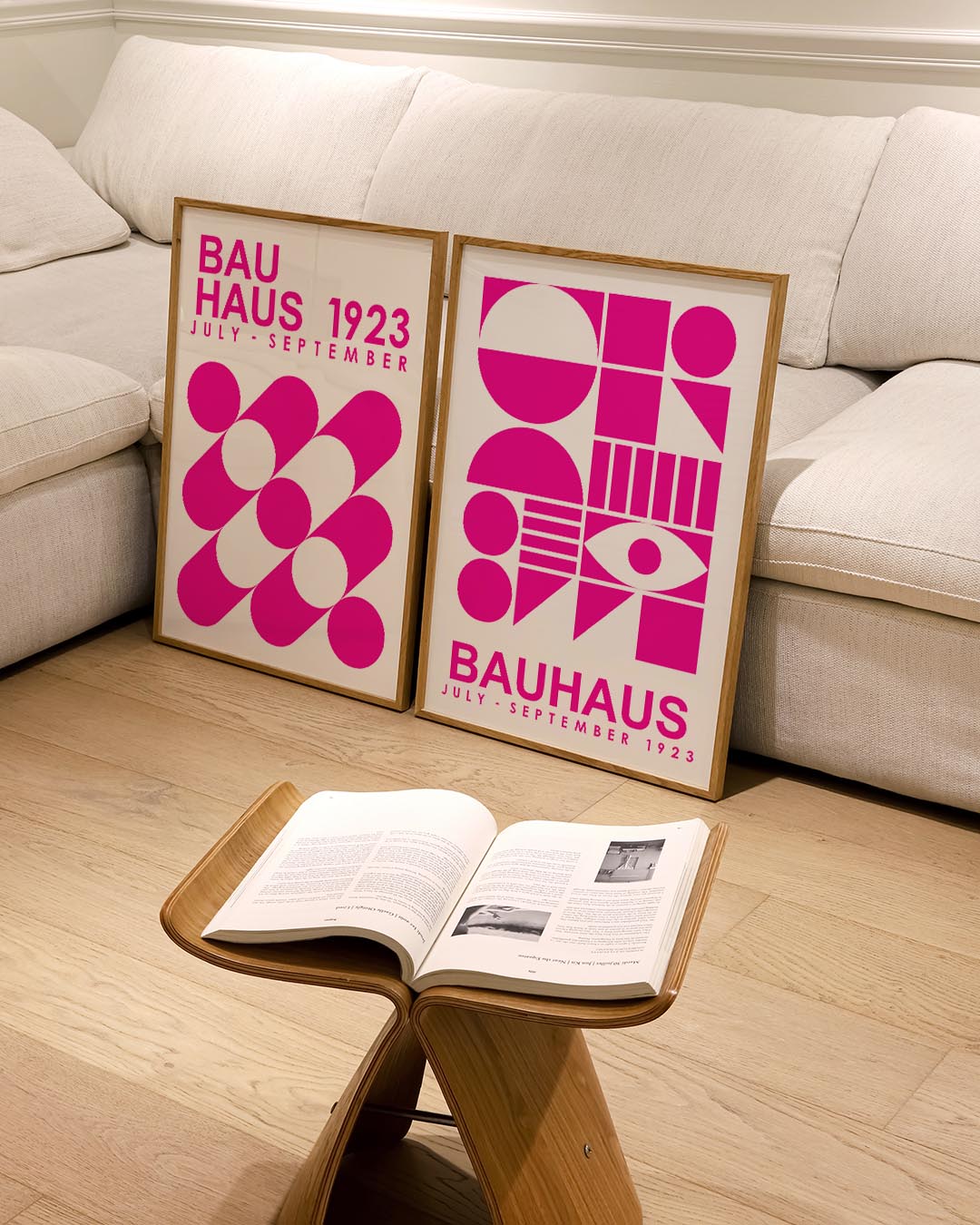 Vormen en vlakken Posterset