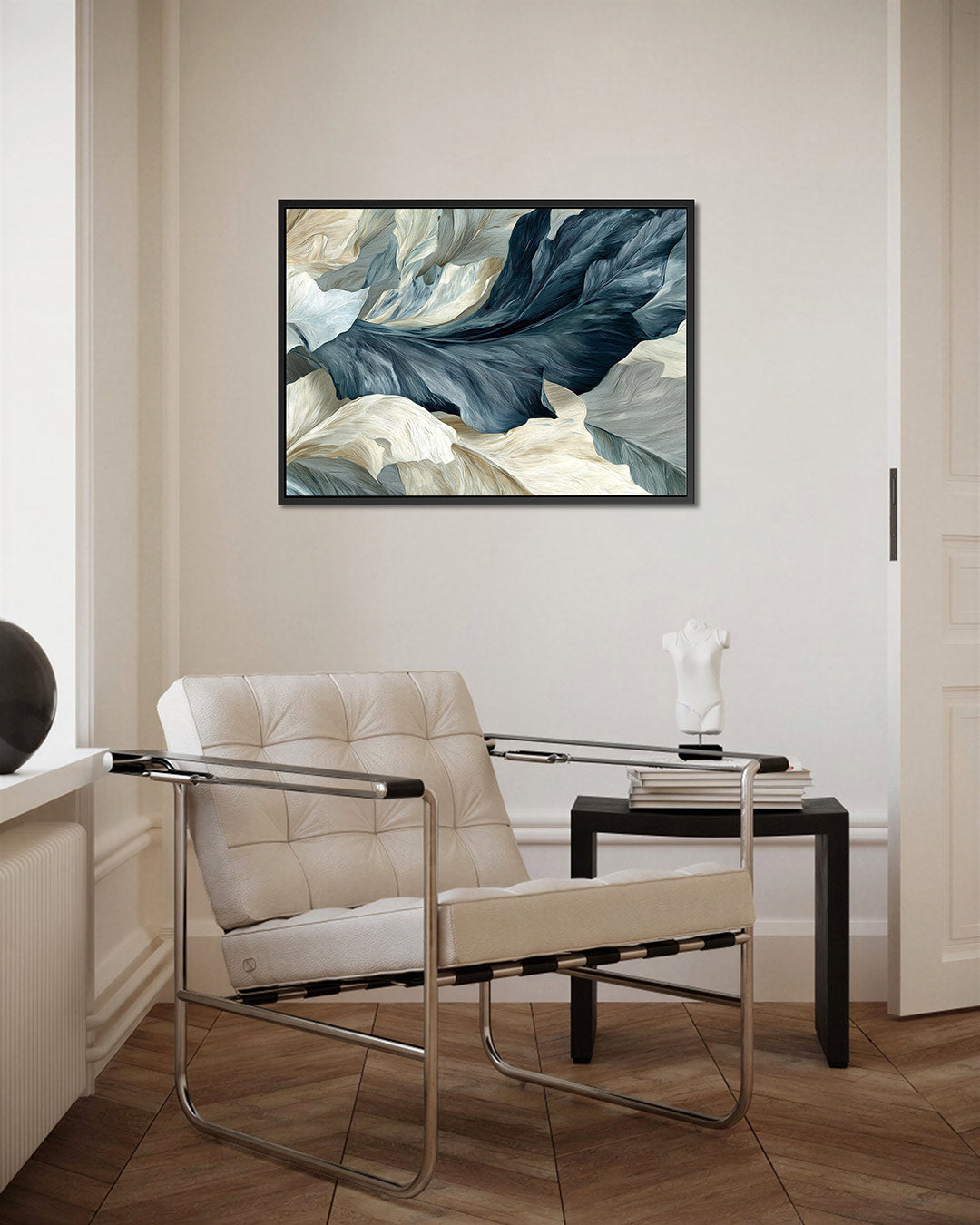 Vloeiende natuurlijke vormen Kunstwerk