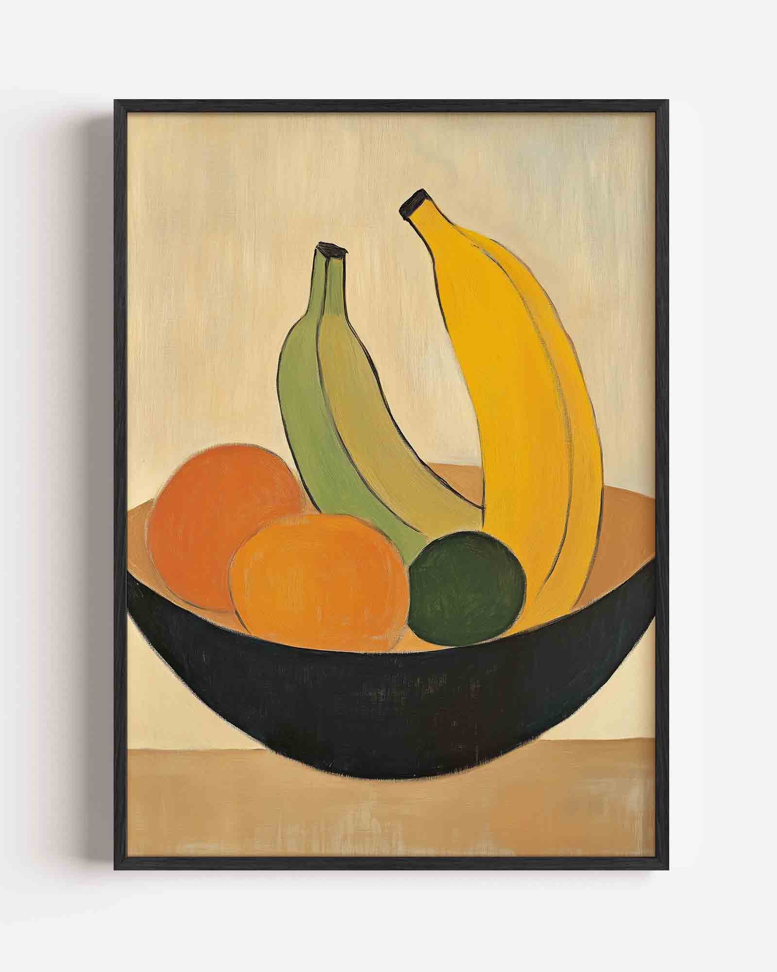 Fruit in schaal Poster