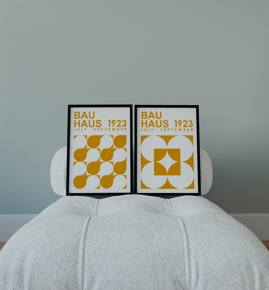 Vormen en vlakken Posterset