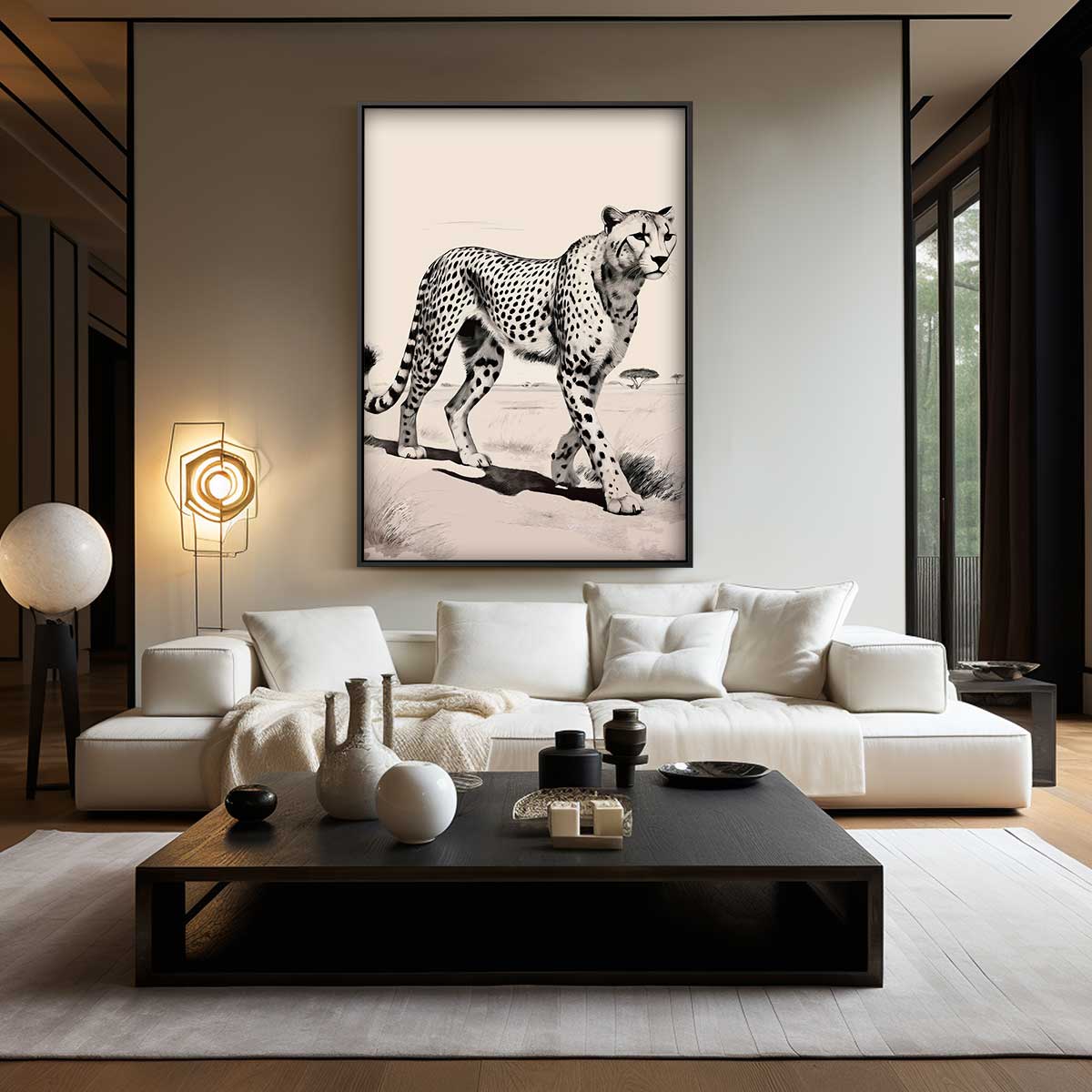 The Graceful Cheetah Artwork