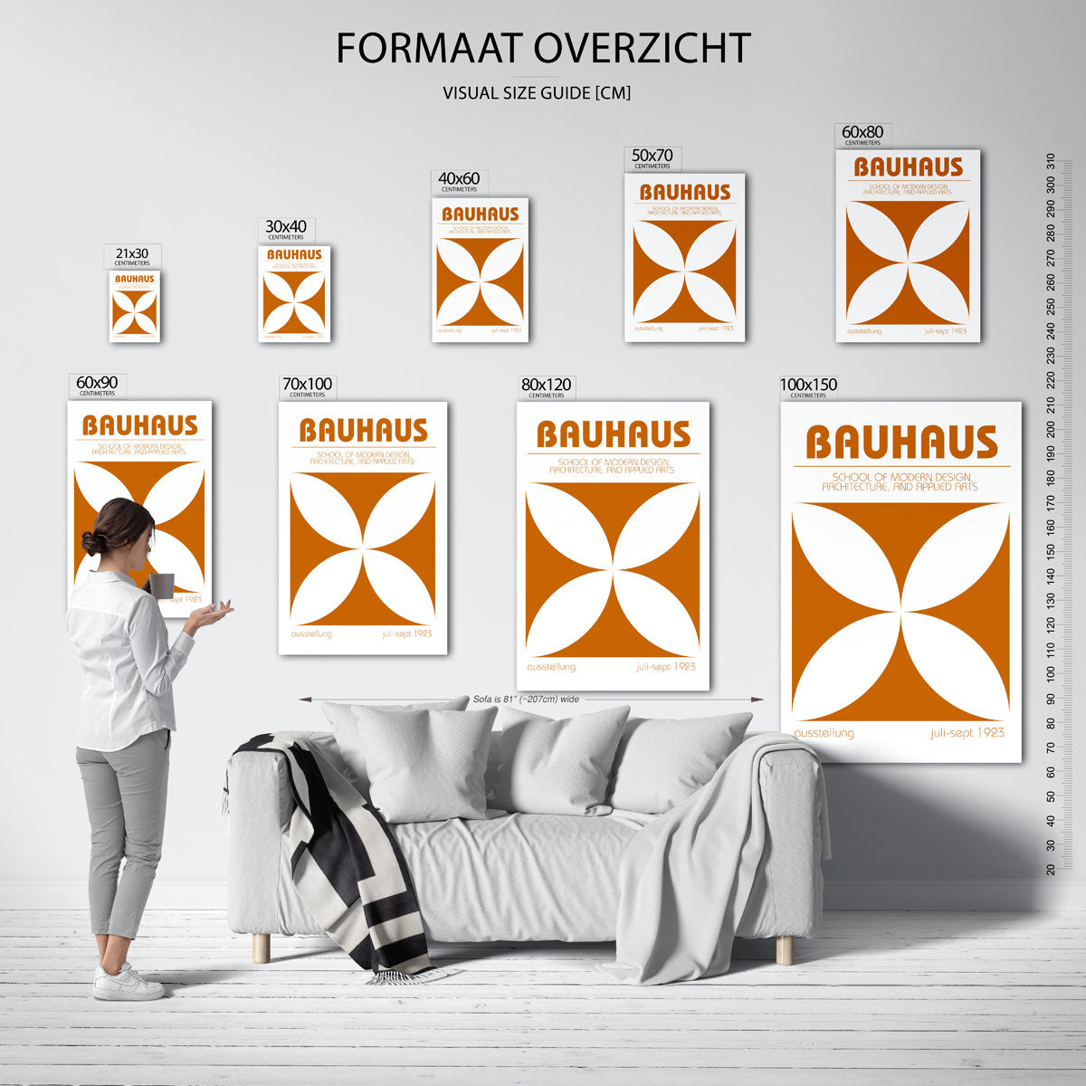 Vormen en vlakken Poster