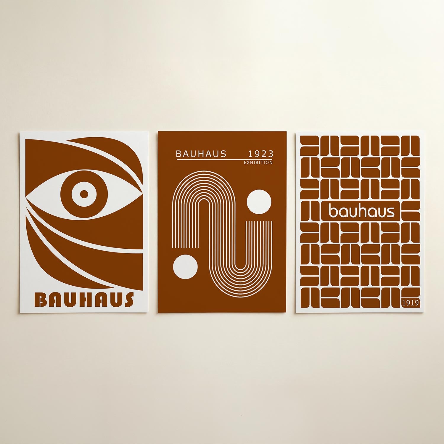 Oog en lijnen Posterset