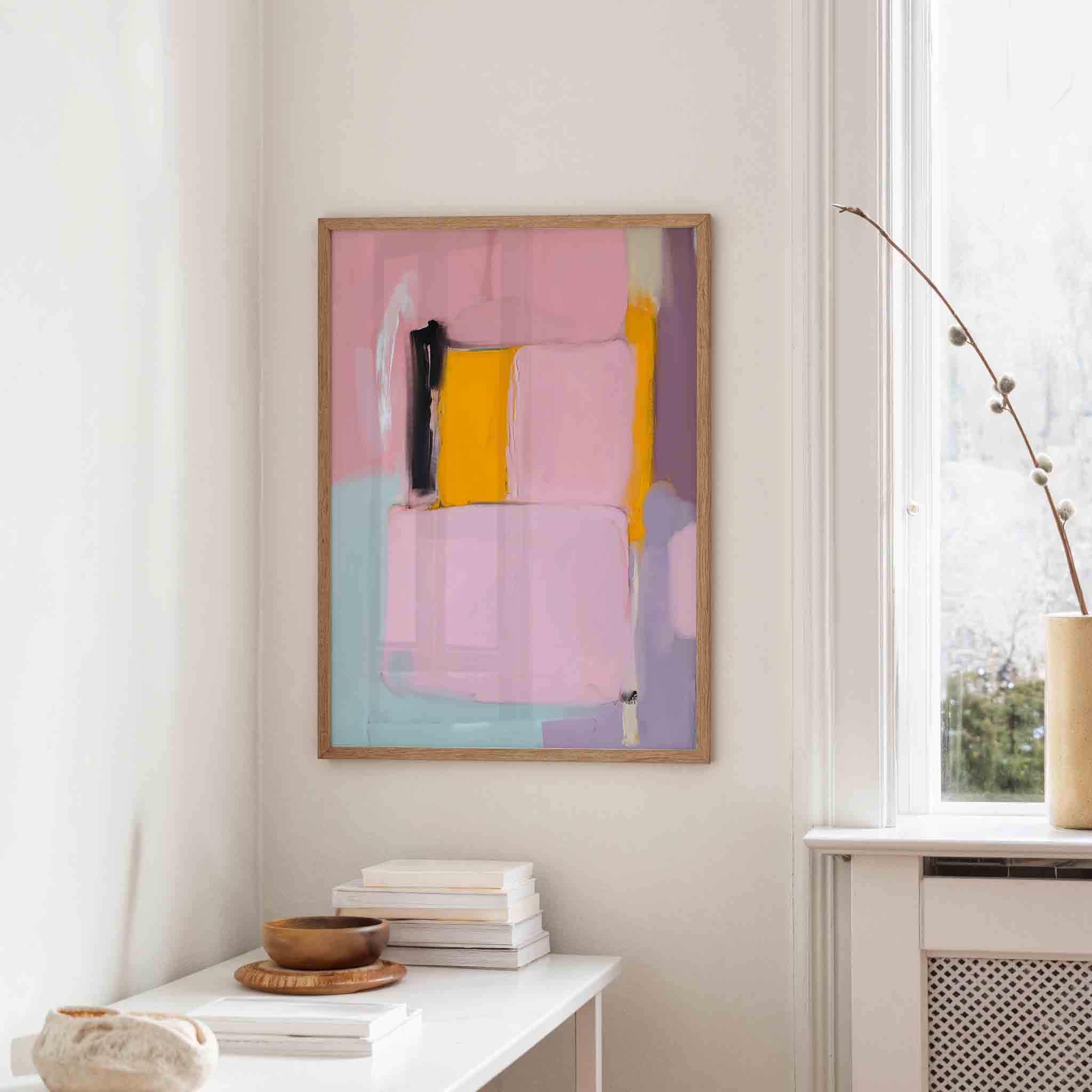 Abstracte vormen Poster