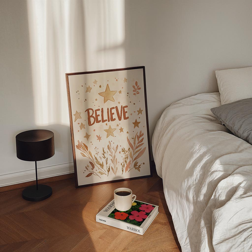 Inspirerende Sterrenposter-WallArtistic