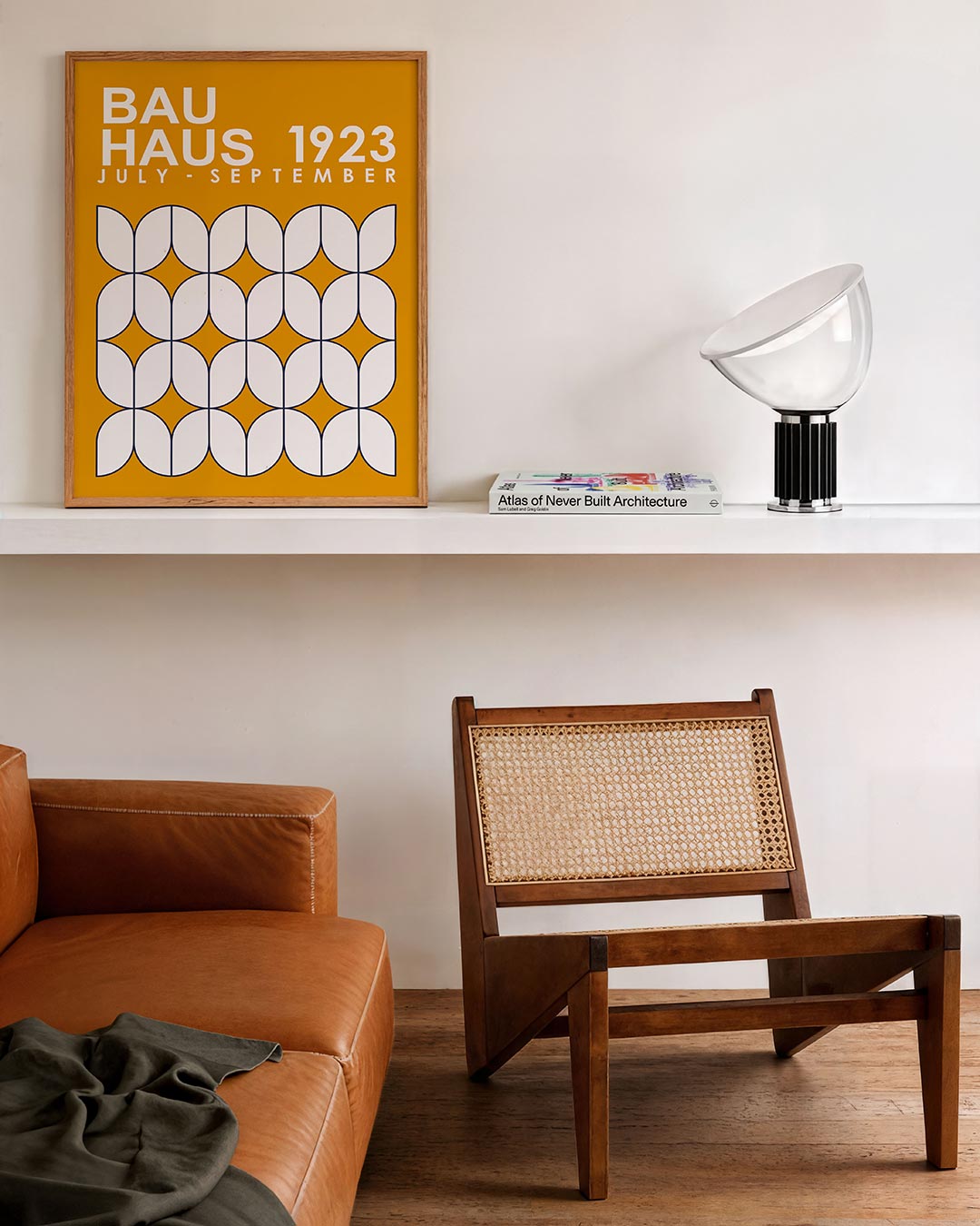 Vormritme en kleur Poster
