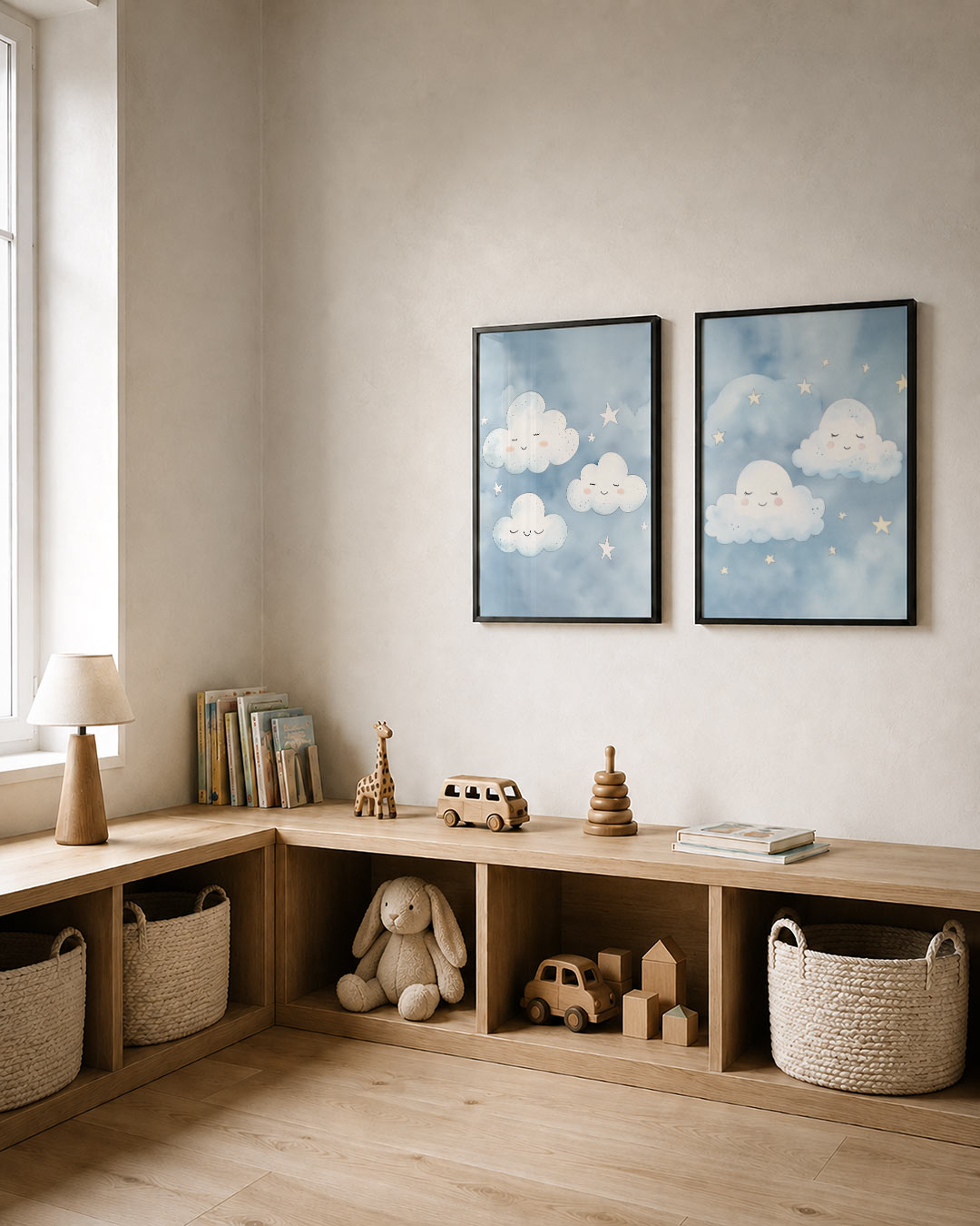 Dromerige wolken Posterset