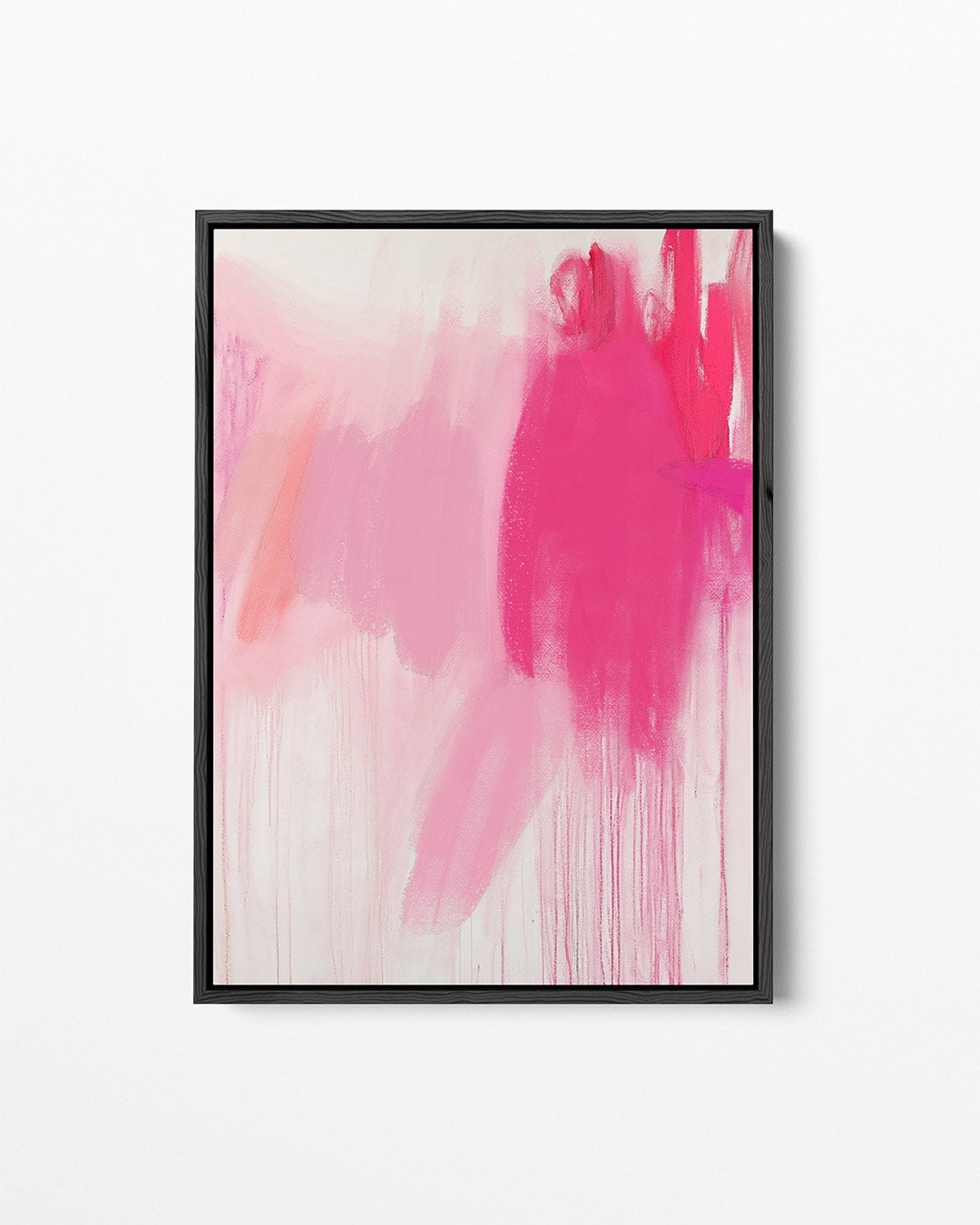 Vloeiende kleurencompositie Kunstwerk