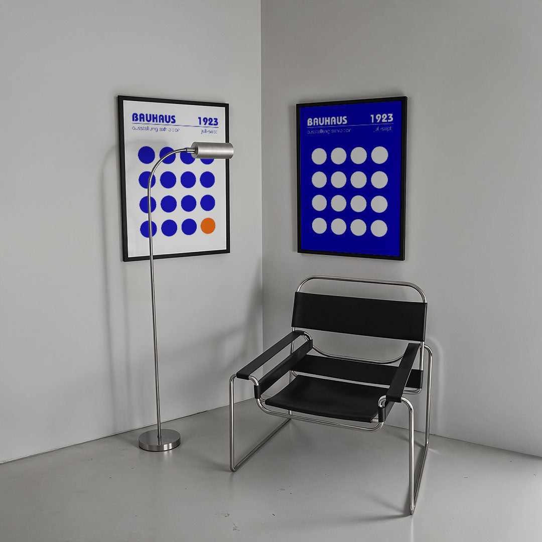 Kleur en cirkelritme Posterset