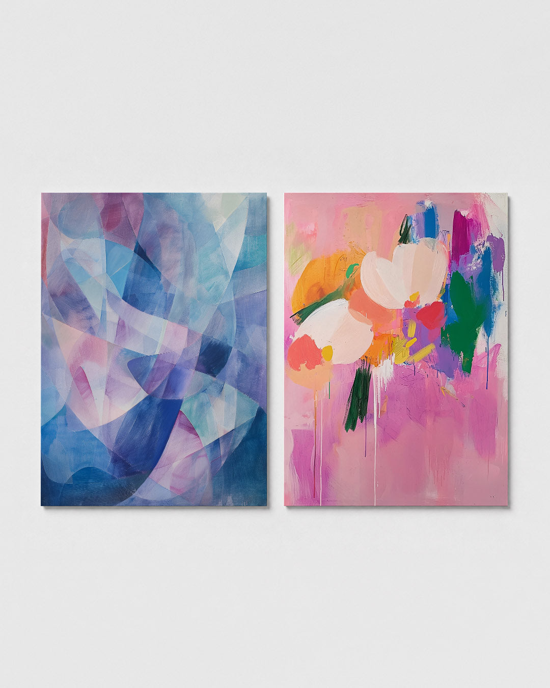 Kleurrijke vormen Posterset