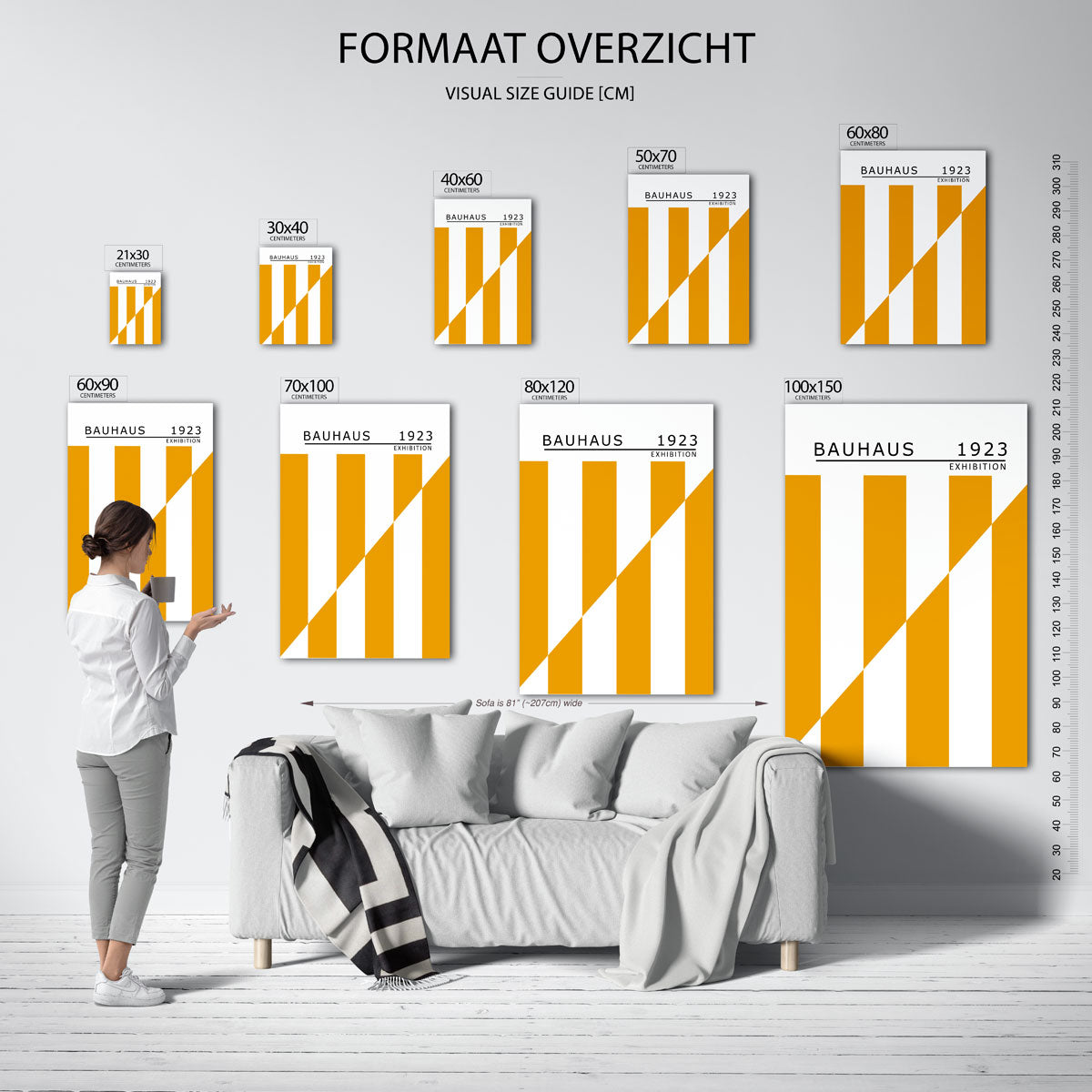 Vormen en vlakken Poster