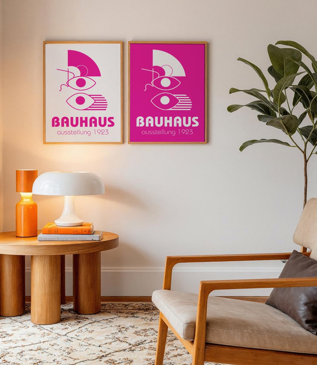 Vormen en ogen Posterset