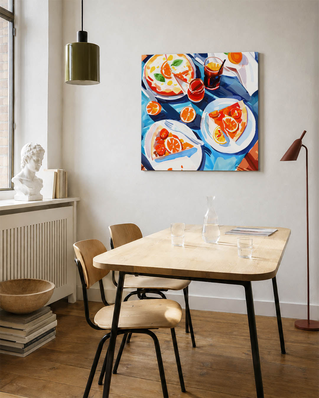 Dynamische eettafel Kunstwerk
