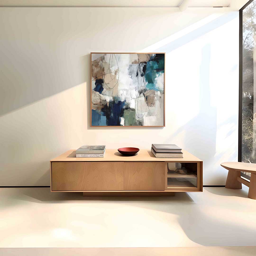 Abstracte vormen Poster