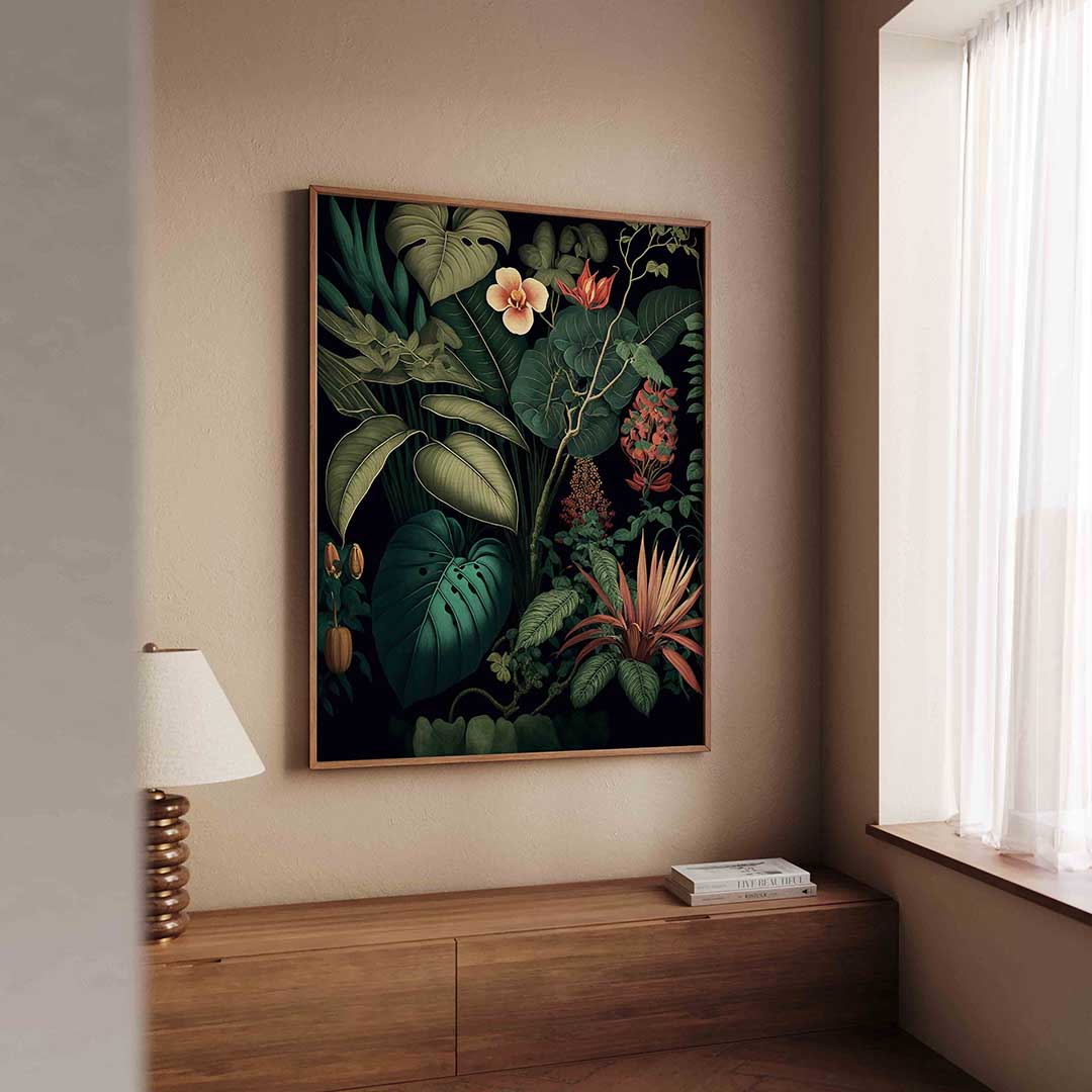 Weelderige planten Poster