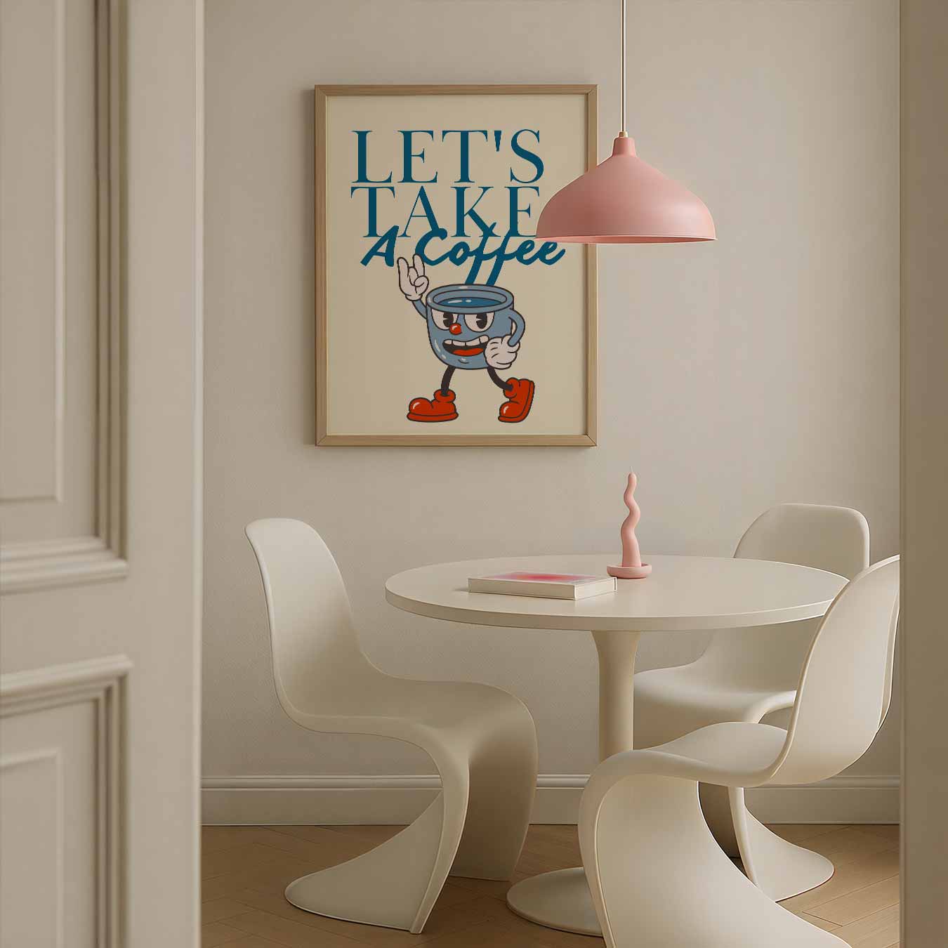 Let's Take a Coffee Poster-WallArtistic