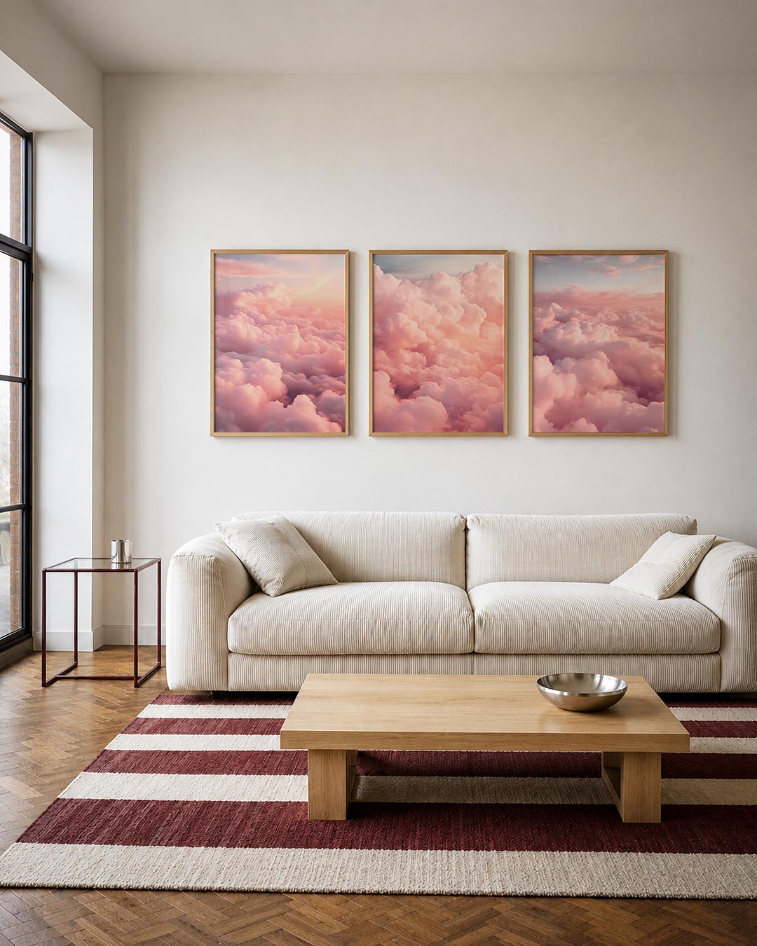 Zacht kleurenspel Posterset