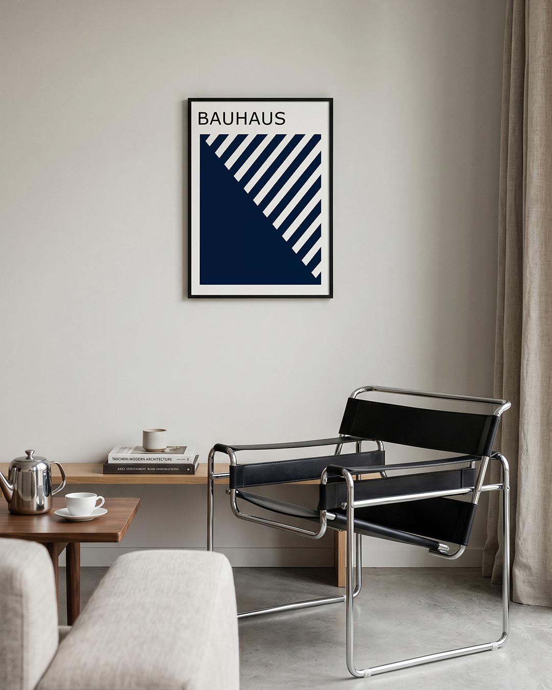 Diagonal lijnen Poster