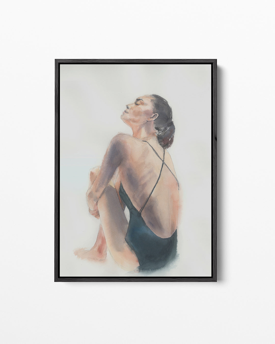 Zittende vrouw Kunstwerk