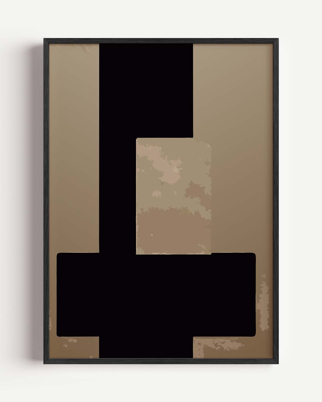 Stijlvolle Geometrische Vorm Poster-WallArtistic