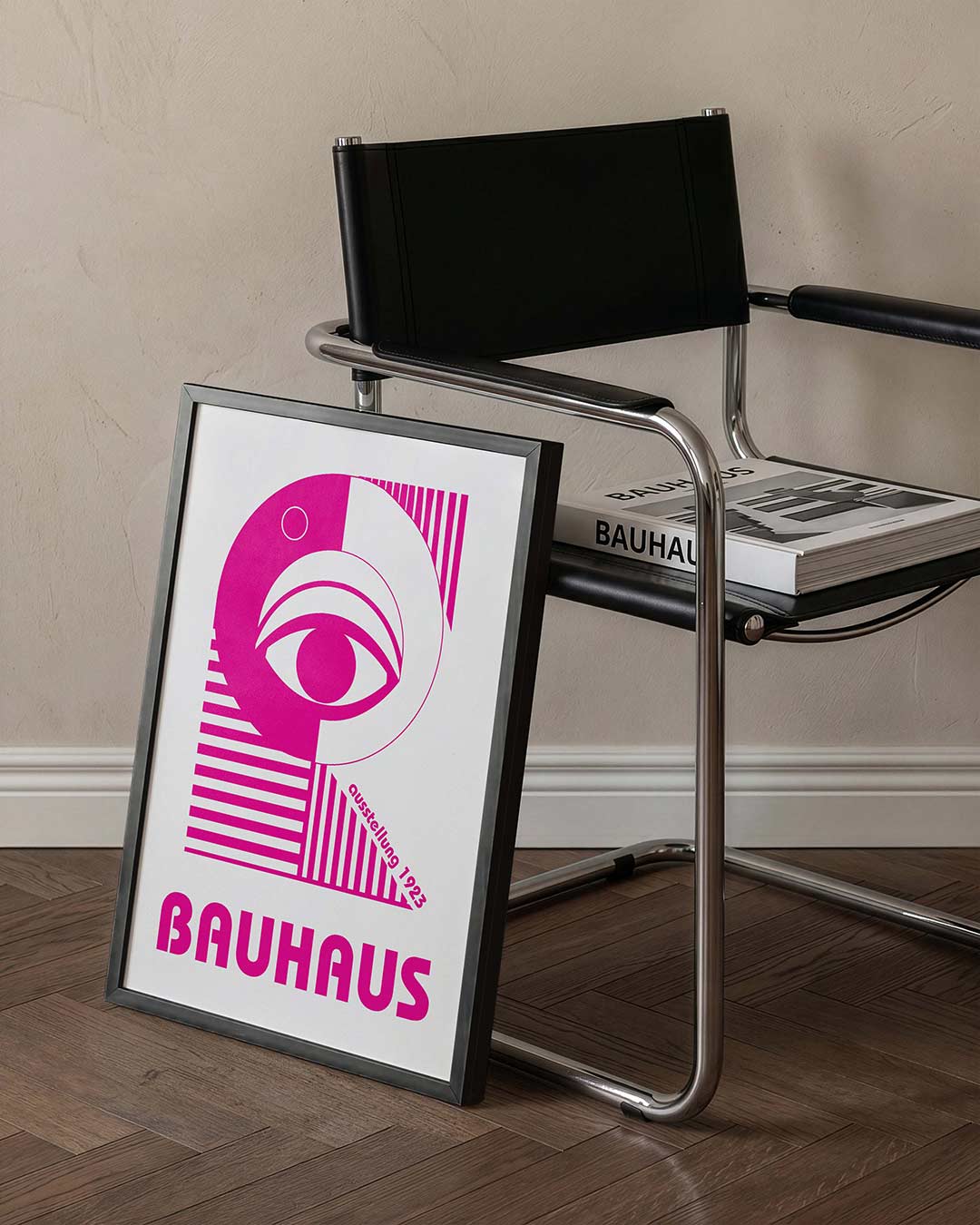 Oog en lijnen Poster