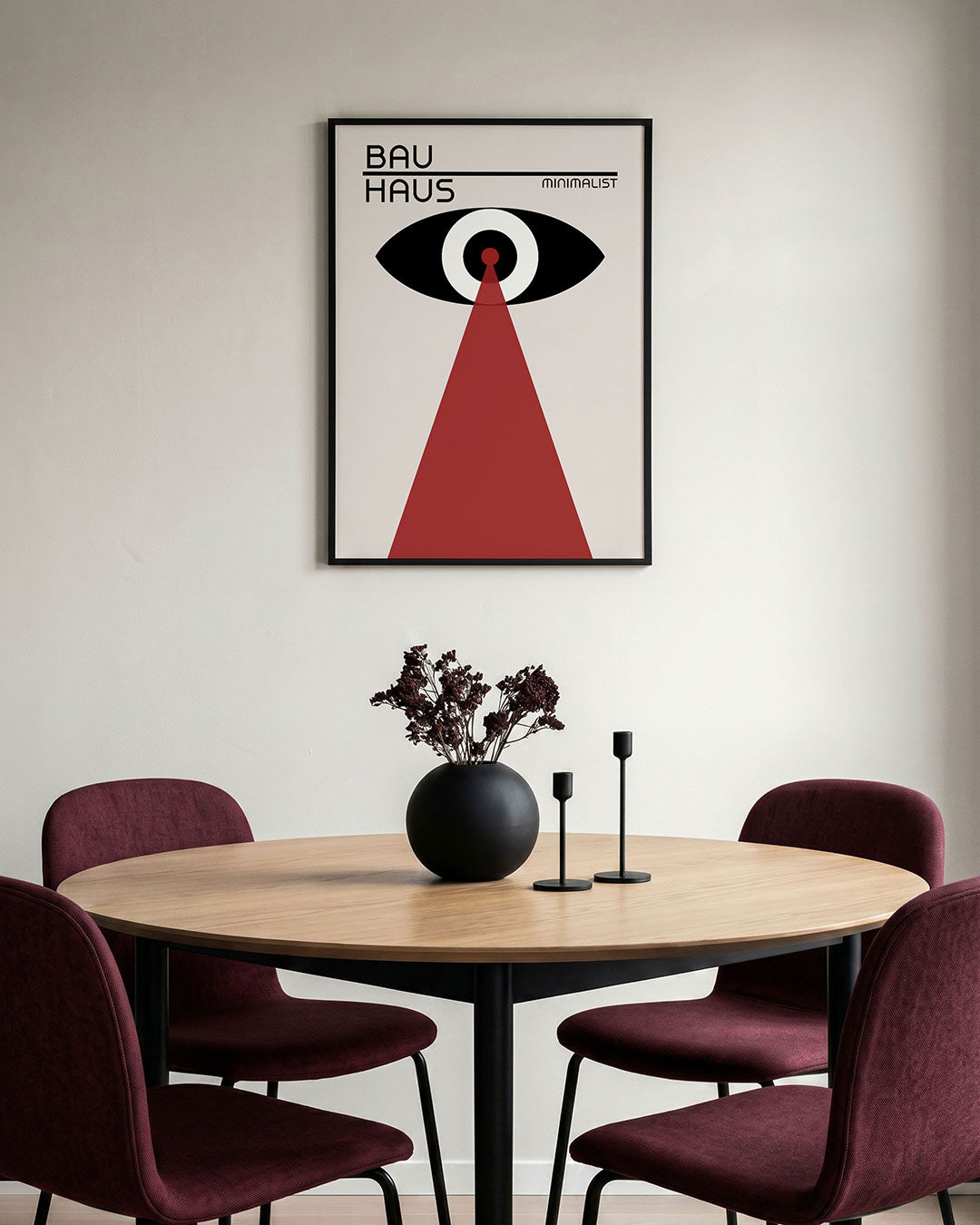 Oog en stralen Poster