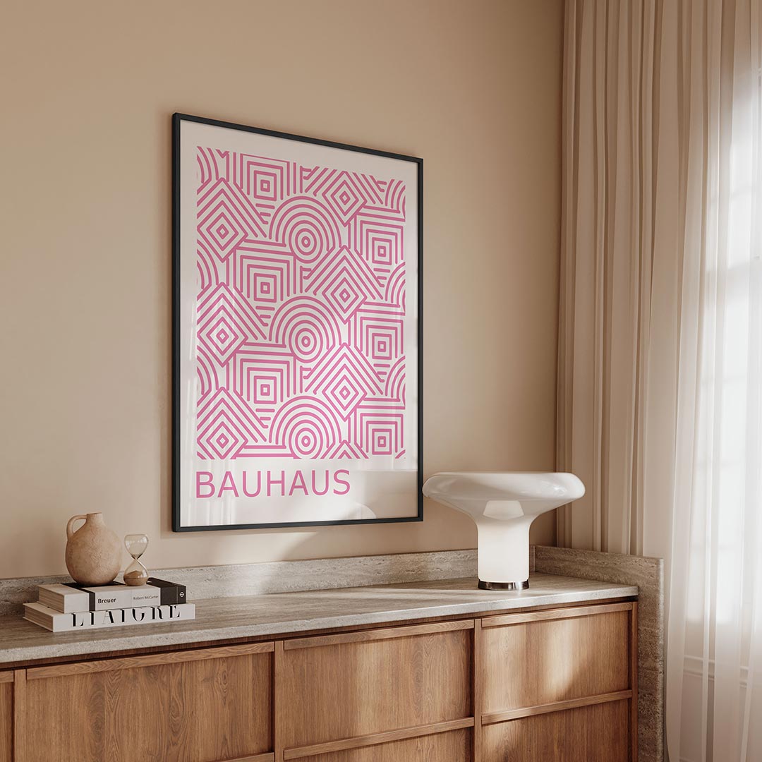 Lijnen en patronen Poster