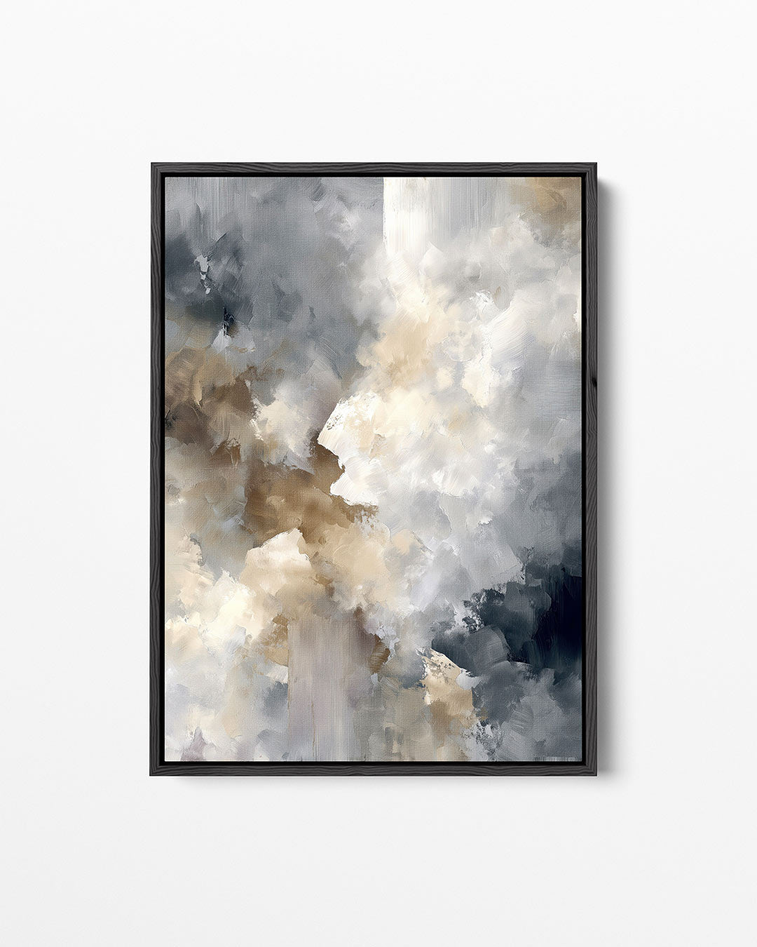 Vloeiende kleurencompositie Kunstwerk