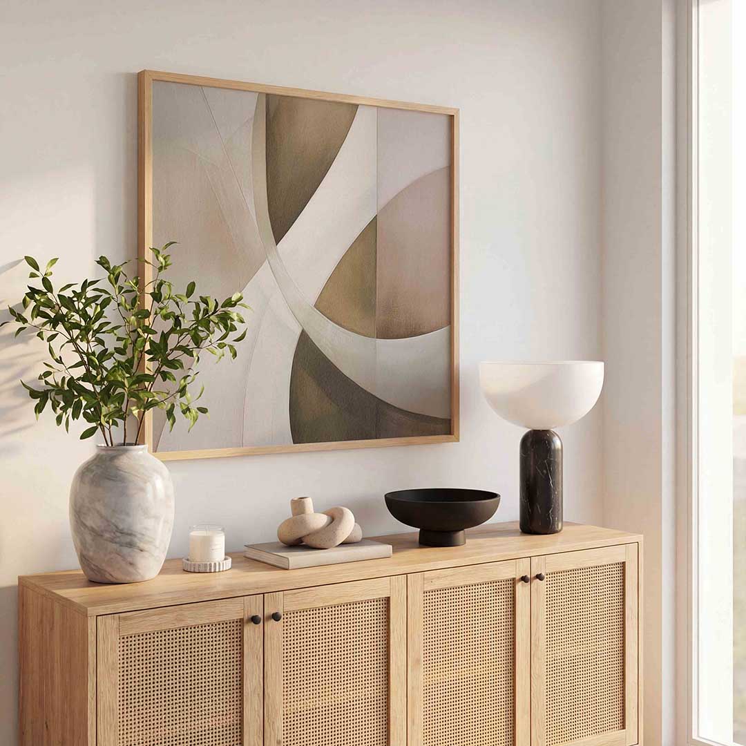 Abstracte vormen Poster