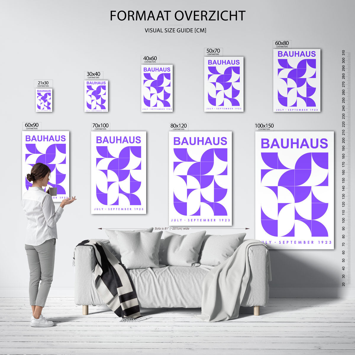Vorm en kleur Poster