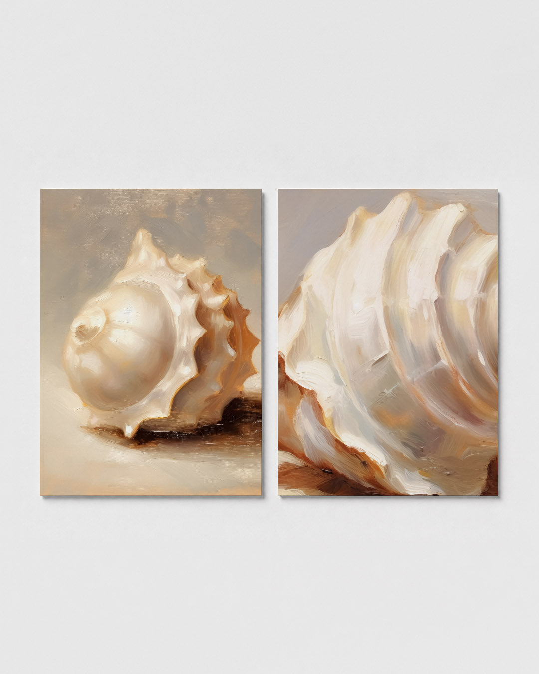 Schelptextuur Posterset