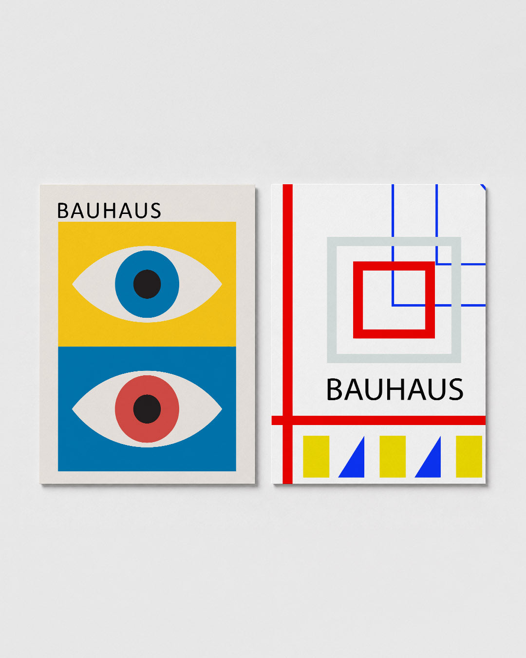 Oogvormen en kleur Posterset