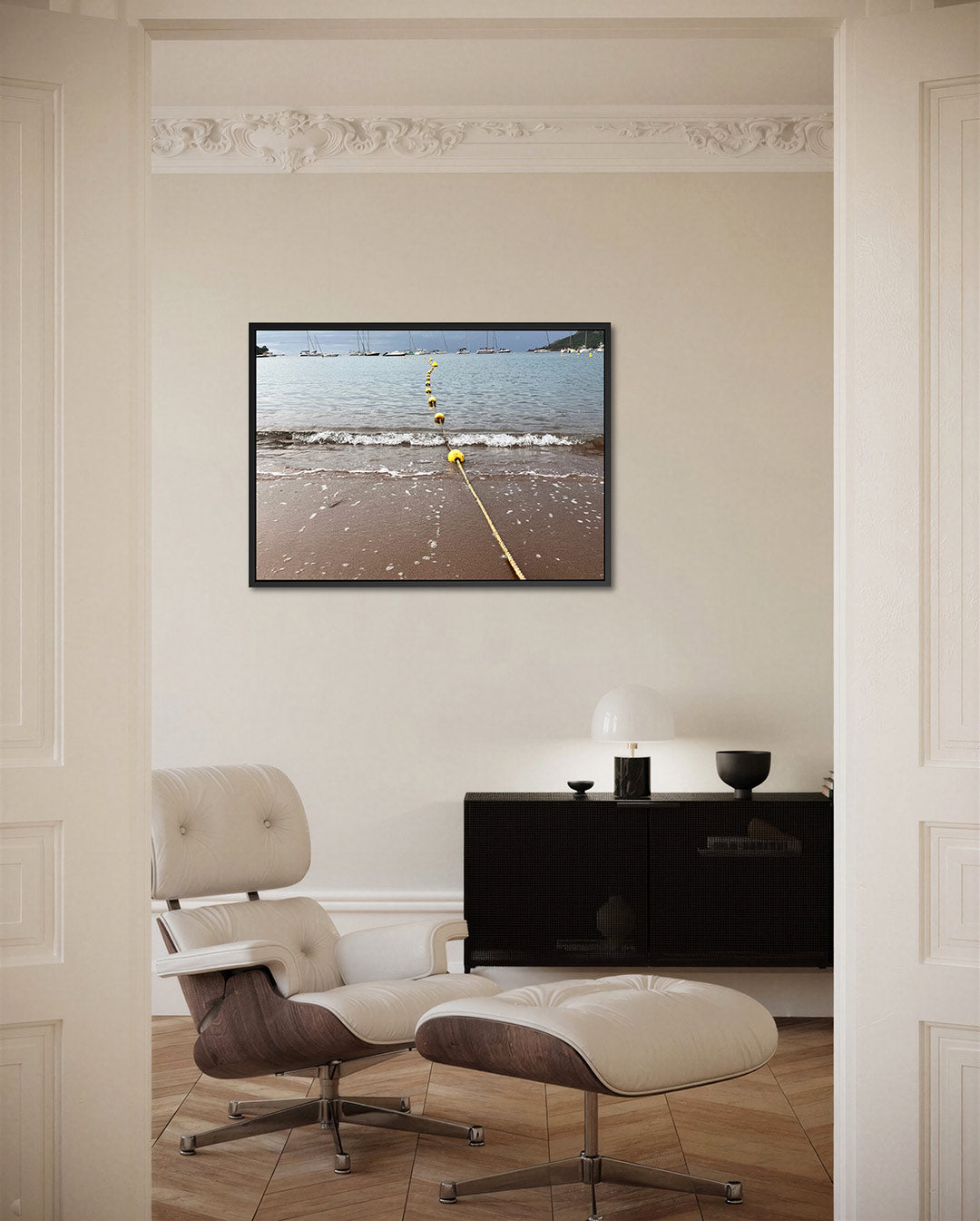 Zee en boeien Kunstwerk