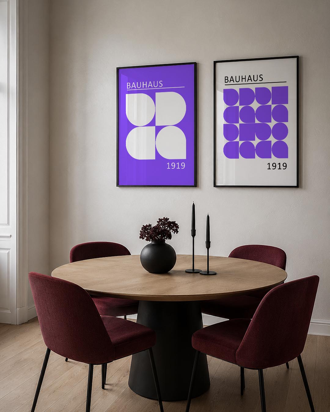 Vormen en vlakken Posterset