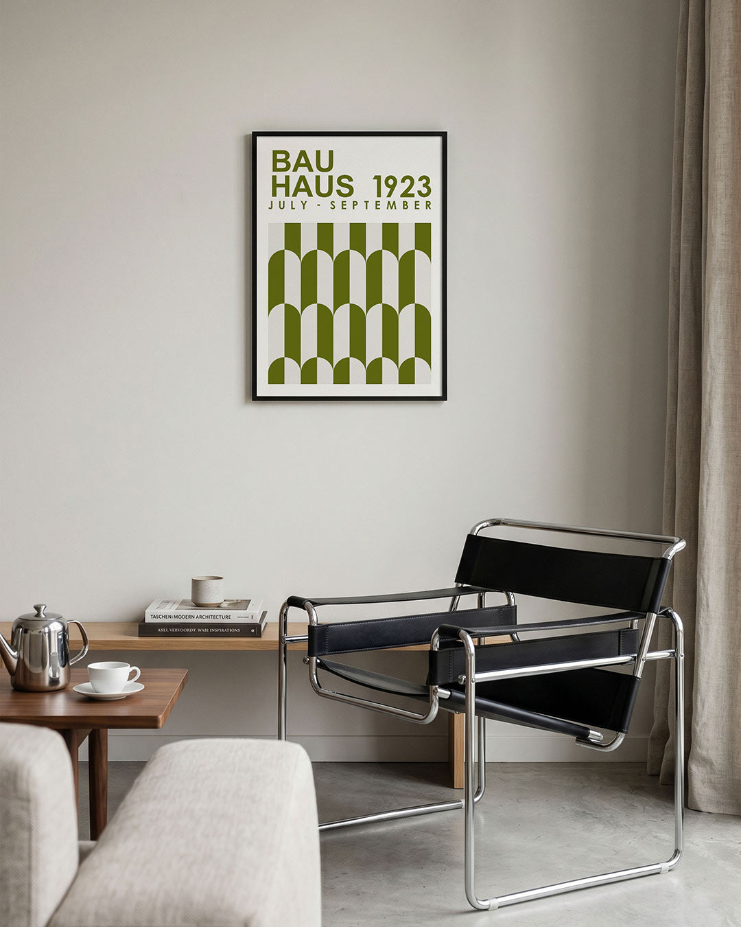 Vormritme en kleur Poster