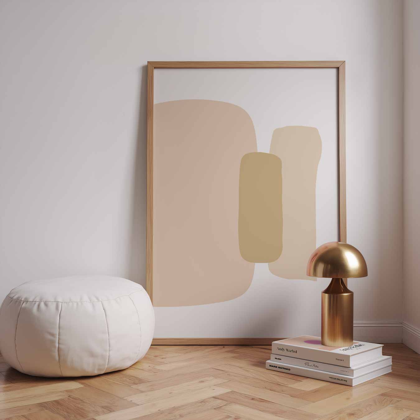 Organische Abstracte Kunstposter-WallArtistic