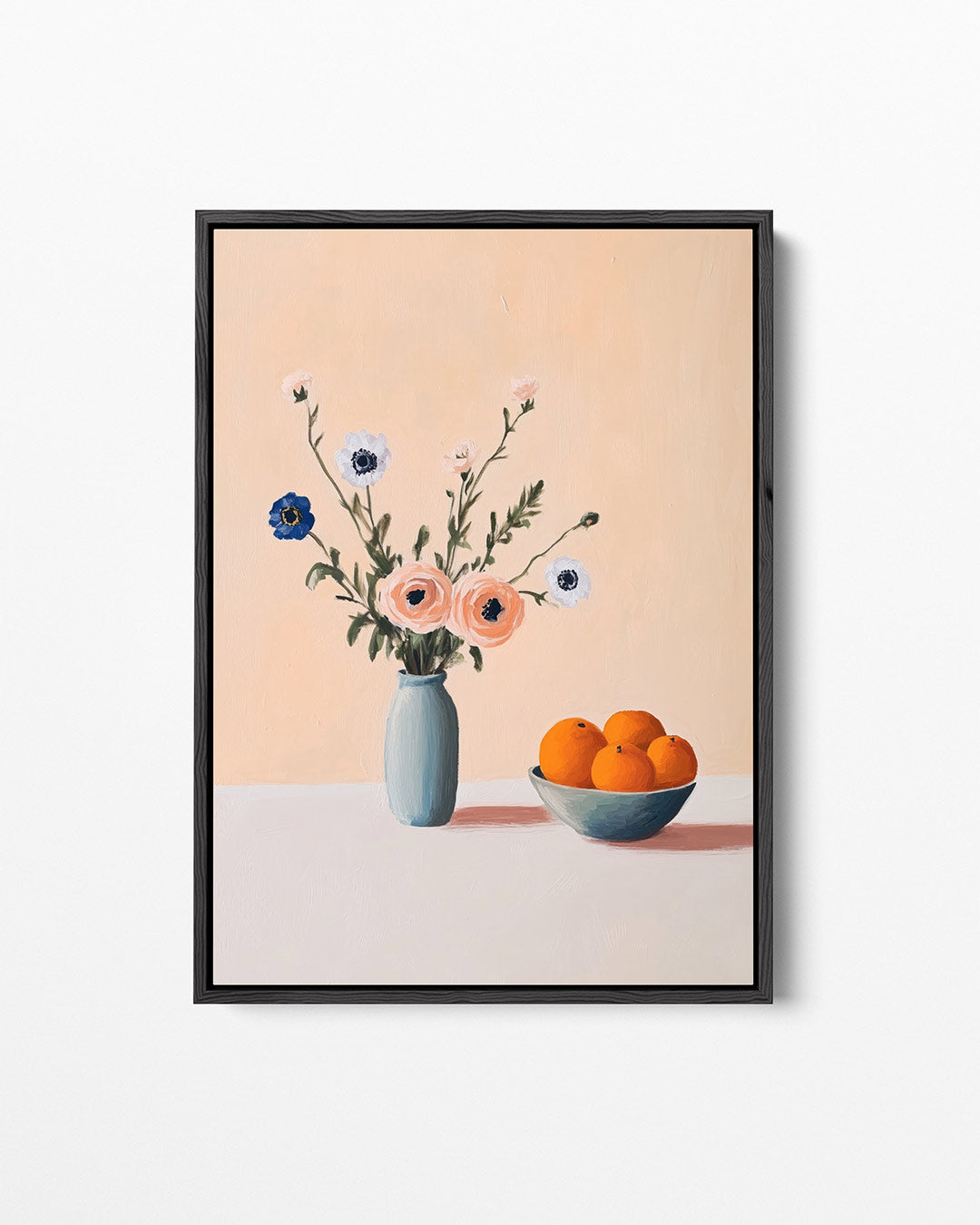 Bloemen en fruit Kunstwerk
