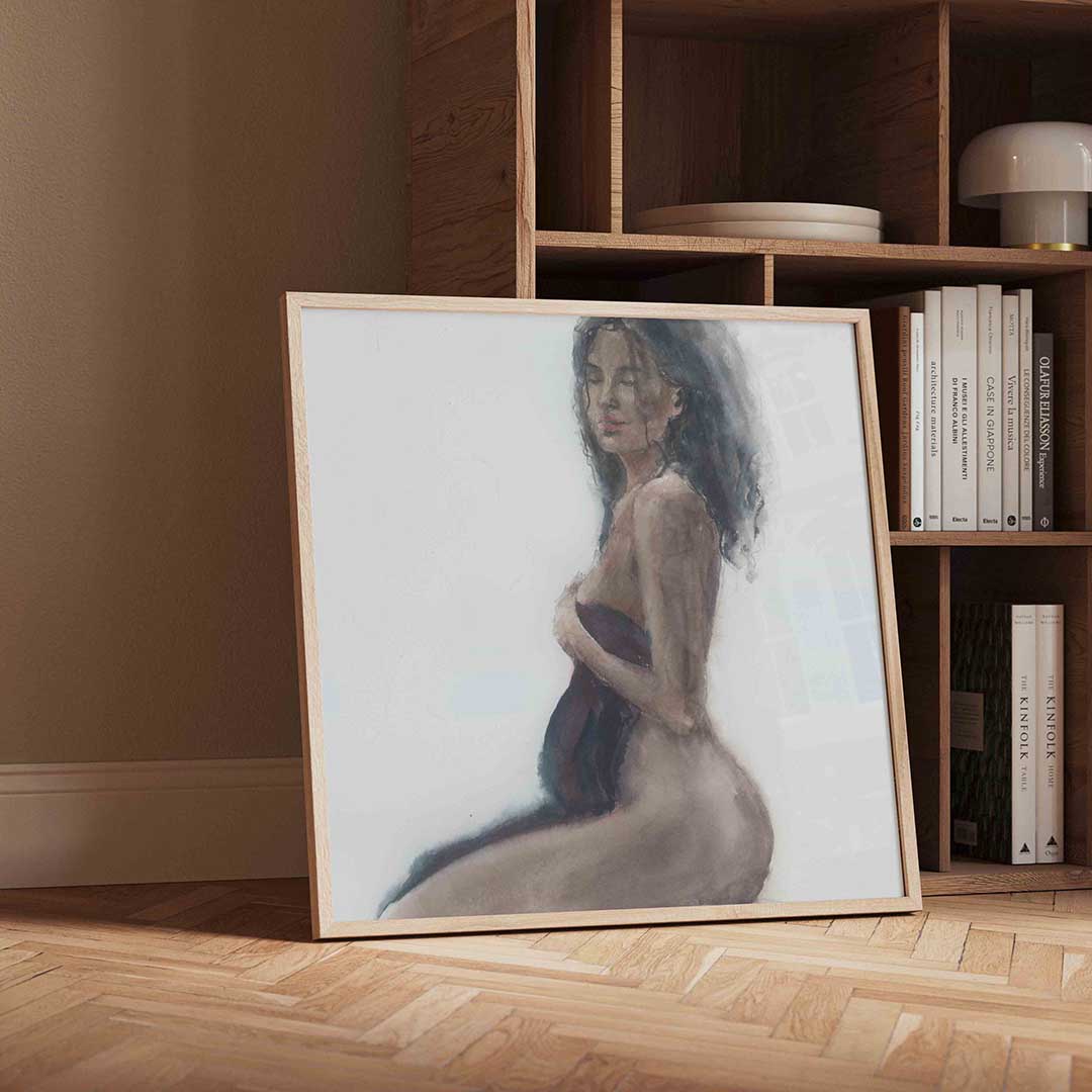 Vrouwelijke figuur Poster