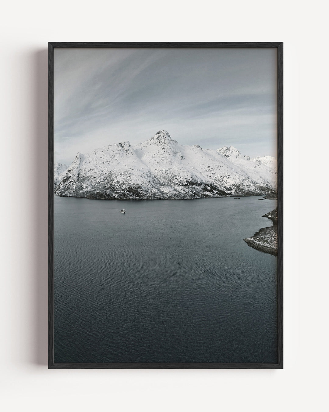 Sereen berglandschap Poster